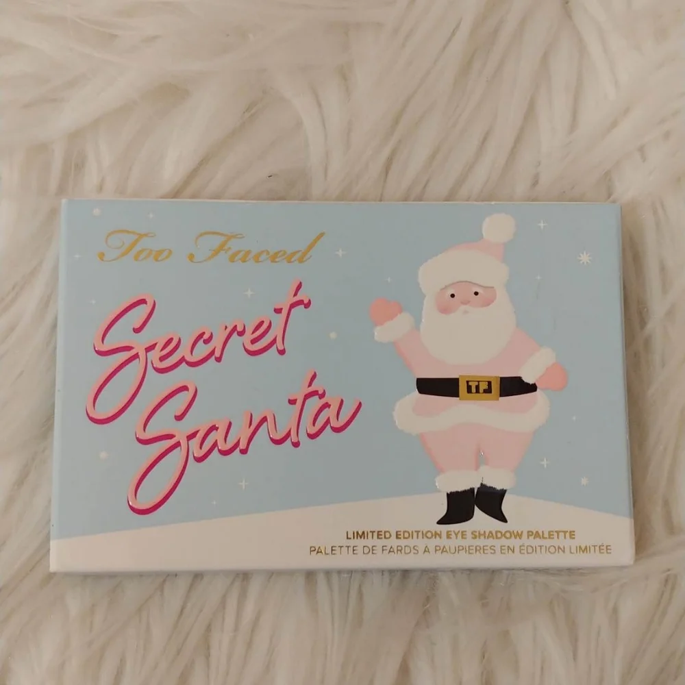 🎅FIRM! NWT TOO FACED SECRET SANTA EYESHADOW PALETTE (LIMITED EDITION)